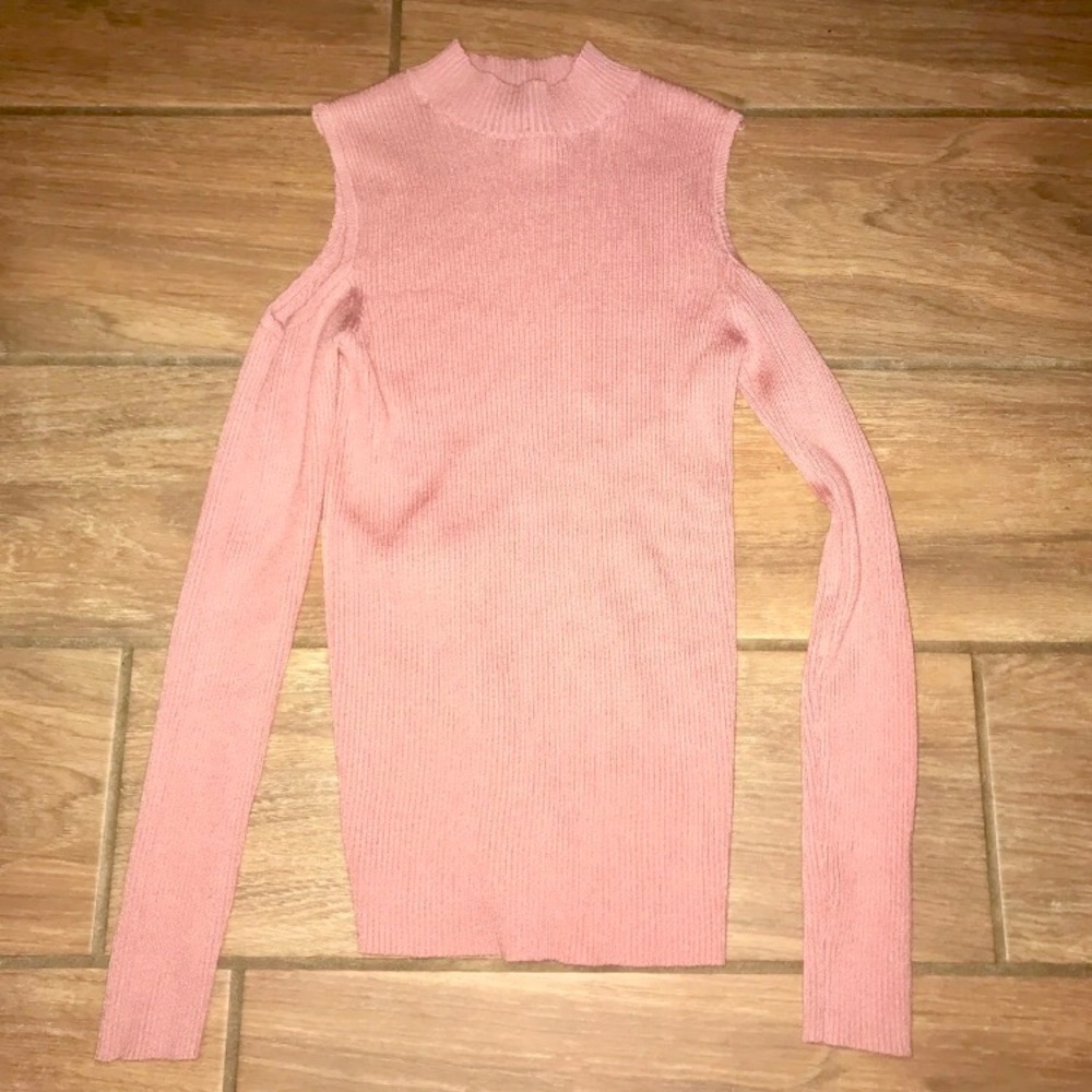 Never Worn Ambiance Pink Long Sleeve Top